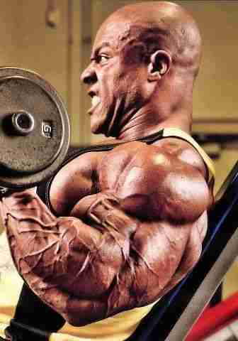 Phil heath dumbbell curl