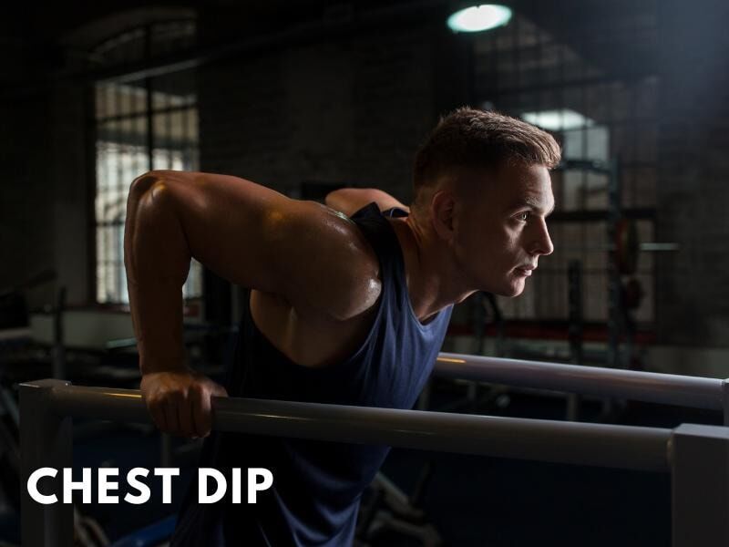 chest dip exercise